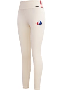 Pro Standard Montreal Expos Womens White Retro Jersey Legging Pants