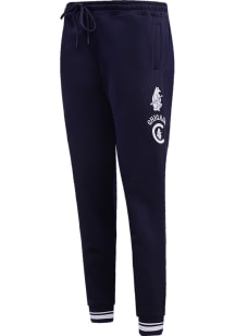 Pro Standard Chicago Cubs Womens Retro Classic Navy Blue Sweatpants