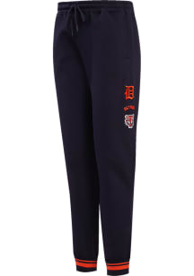 Pro Standard Detroit Tigers Womens Retro Classic Navy Blue Sweatpants