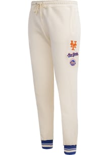 Pro Standard New York Mets Womens Retro Classic White Sweatpants