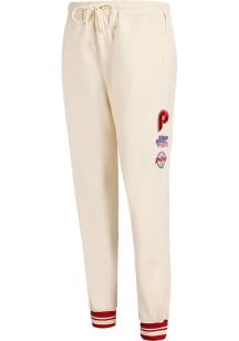 Pro Standard Philadelphia Phillies Womens Retro Classic White Sweatpants