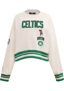 Pro Standard Boston Celtics Womens  Retro Classic Crew Sweatshirt