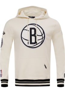 Pro Standard Brooklyn Nets Mens White Retro Classic Fashion Hood