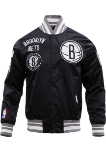 Pro Standard Brooklyn Nets Mens  Retro Satin Light Weight Jacket