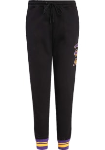 Pro Standard Los Angeles Lakers Womens Retro Classic Black Sweatpants
