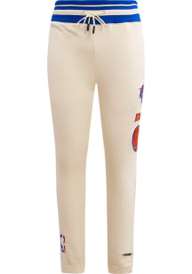 Pro Standard New York Knicks Mens White Retro Classic Fashion Sweatpants
