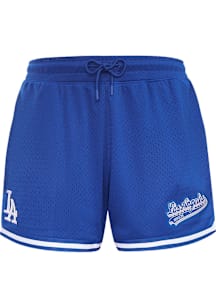 Pro Standard Los Angeles Dodgers Mens Blue Script Tail Mesh Shorts