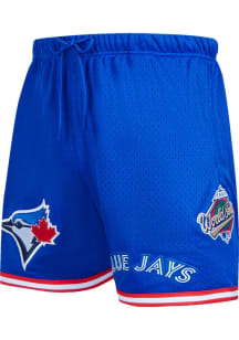 Pro Standard Toronto Blue Jays Mens Blue Classic Mesh Shorts