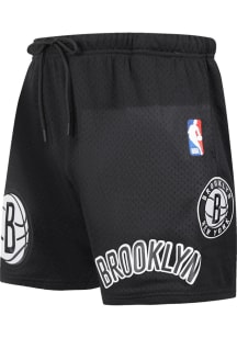 Pro Standard Brooklyn Nets Mens Black Classic Mesh Shorts