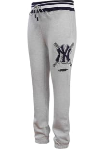 Pro Standard New York Yankees Mens Grey Mash Up Sweatpants
