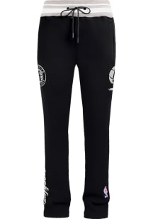 Pro Standard Brooklyn Nets Mens Black Script Tail Sweatpants