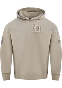 Pro Standard Detroit Tigers Mens Grey Neutral Fashion Hood