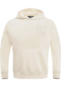 Pro Standard New York Rangers Mens White Neutral Fashion Hood