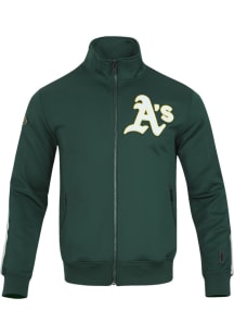 Pro Standard Oakland Athletics Mens Green Classic Track Jacket