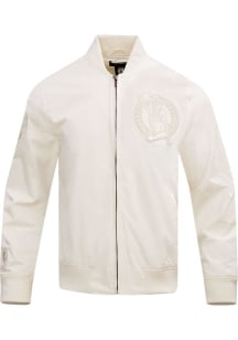 Pro Standard Boston Celtics Mens White Neutral Heavyweight Jacket