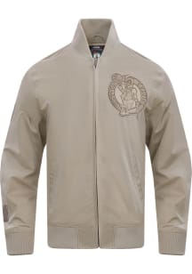 Pro Standard Boston Celtics Mens Grey Neutral Heavyweight Jacket