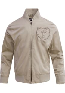 Pro Standard Memphis Grizzlies Mens Grey Neutral Heavyweight Jacket