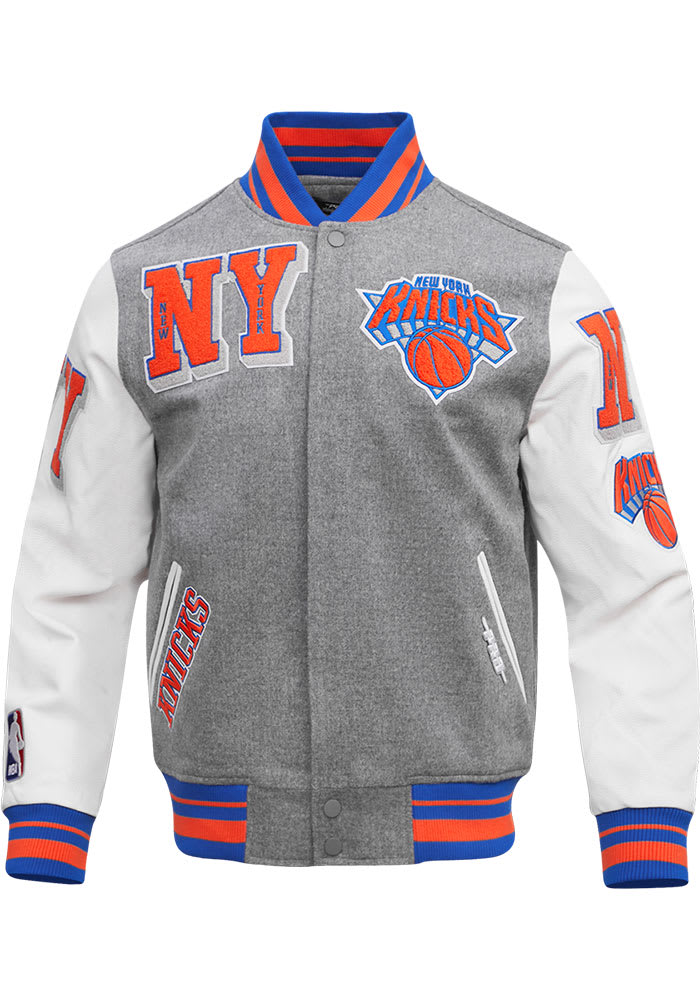 Pro Standard New York Knicks Mens GREY/ROYAL Mash Up