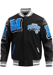 Mens Orlando Magic Pro Standard Mens Mash Up Heavyweight Jacket - Black