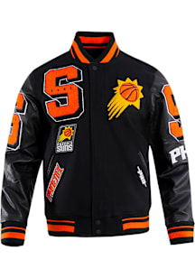 Mens Phoenix Suns Pro Standard Mens Mash Up Heavyweight Jacket - Black