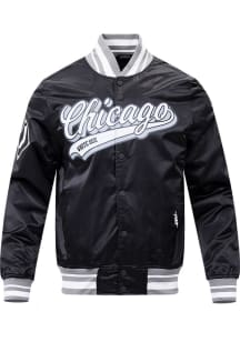 Pro Standard Chicago White Sox Mens  Script Tail Satin Light Weight Jacket