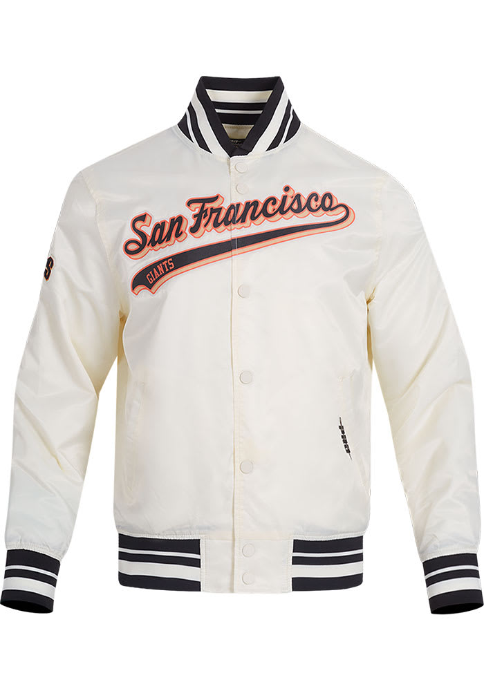 Pro Standard San Francisco Giants Mens CREAM/BLACK Script Tail