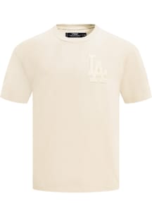 Pro Standard Los Angeles Dodgers White Neutral Short Sleeve T Shirt