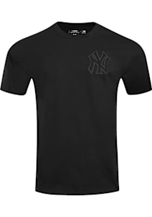 Pro Standard New York Yankees Black Neutral Short Sleeve T Shirt