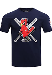Pro Standard St Louis Cardinals Navy Blue Retro Mash Up Short Sleeve T Shirt