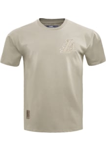Pro Standard Los Angeles Lakers Grey Neutral Short Sleeve T Shirt