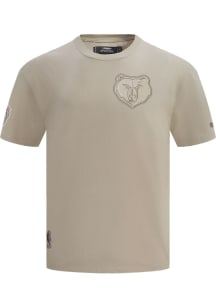 Pro Standard Memphis Grizzlies Grey Neutral Short Sleeve T Shirt