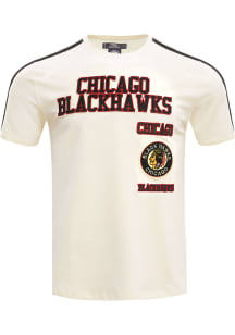 Pro Standard Chicago Blackhawks Black Retro Short Sleeve T Shirt