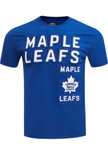 Pro Standard Toronto Maple Leafs Blue Retro Short Sleeve T Shirt