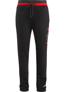 Pro Standard Chicago Blackhawks Womens Retro Black Sweatpants