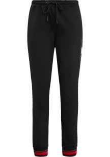 Pro Standard Chicago Blackhawks Womens Retro Classic Black Sweatpants