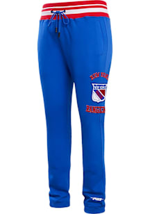 Pro Standard New York Rangers Mens Blue Retro Fashion Sweatpants