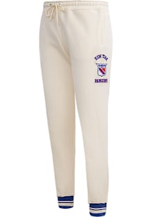 Pro Standard New York Rangers Womens Retro Classic Blue Sweatpants