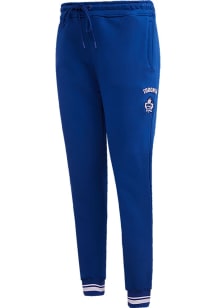Pro Standard Toronto Maple Leafs Womens Retro Classic Blue Sweatpants