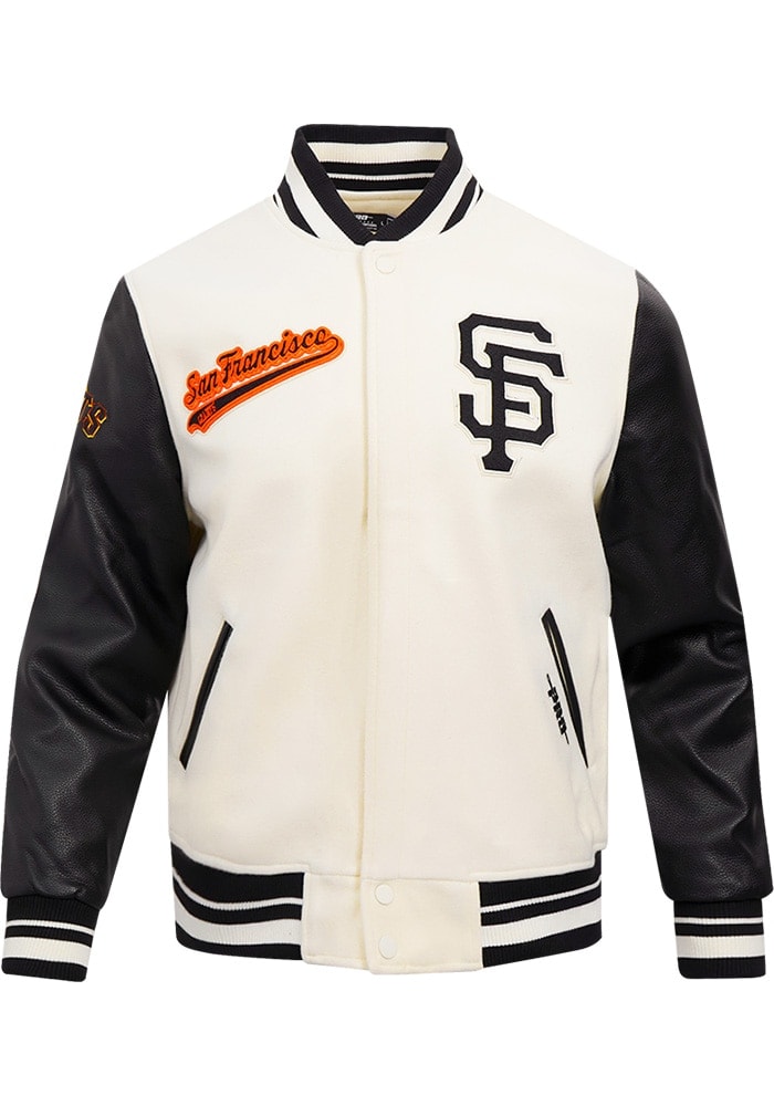 San Francisco Giants Pro Standard Womens CREAM/BLACK Script Tail