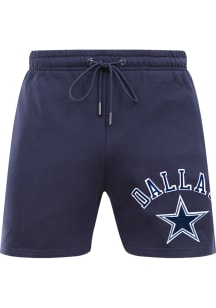 Pro Standard Dallas Cowboys Mens Navy Blue Classic Bristle Shorts