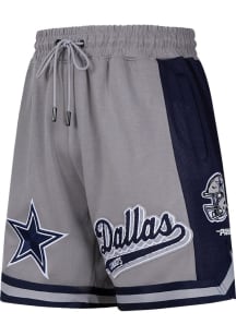 Pro Standard Dallas Cowboys Mens Grey Script Tail Shorts