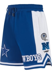 Pro Standard Dallas Cowboys Mens Blue Retro Classic Shorts