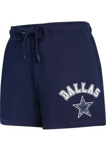 Pro Standard Dallas Cowboys Womens Navy Blue Classic Shorts