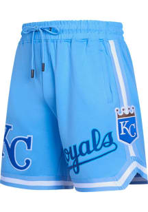 Pro Standard Kansas City Royals Mens Blue Chenille Shorts