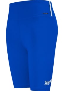 Pro Standard Kansas City Royals Womens Blue Classic Bike Shorts