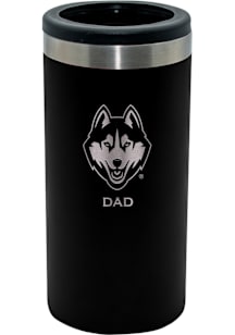 UConn Huskies Dad 12oz Slim Stainless Steel Coolie