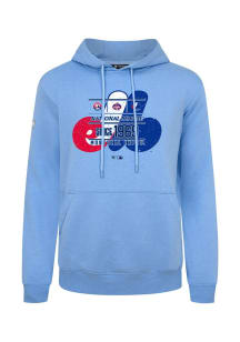Levelwear Montreal Expos Mens Light Blue Podium Cooperstown Acumen Long Sleeve Hoodie