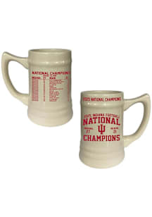 Indiana Hoosiers 17oz Ceramic Scoreboard 2025 Nat Champ Stein - Green