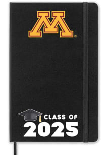Black Minnesota Golden Gophers Class of 25 team logo Notebook and Folder
