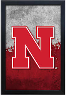 Nebraska Cornhuskers Snap Frame LED Sign - Black